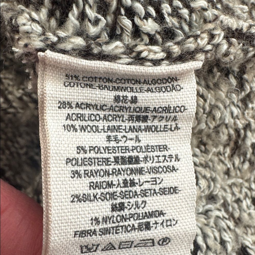 Free People Kai Tassel Hooded Bohemian Cardigan M - Picture 6 of 6